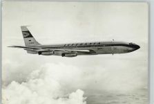 Boing Jet 707 D-ABOG Lufthansa Foto AK