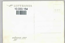Boing Jet 707 D-ABOG Lufthansa Foto AK