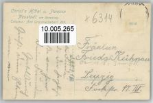 98701 O6314 Neustadt a Rennsteig - Christs Hotel Pension Tannengrund
