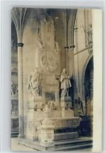 88682 W7777 Salem , Baden 1920 Foto AK Münsterkirche Innenansicht
