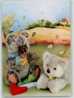 Teddybär und Hund Steiff