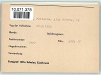 25845 W2251 Pellworm FOTO KEINE AK Alte Kirche Luftaufnahme