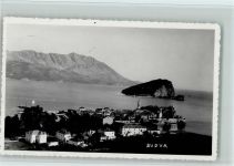 Budva - Ortsansicht Bergpanorama Insel