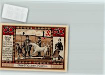 06679 O4860 Hohenmölsen - Notgeldschein Wappen Viehmarkt Heiratsball