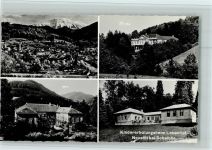 3270 Scheibbs - Gesamtansicht mit Ötscher Kindererholungsheim Lehenhof Neustift bei Scheibbs 4-Bildaufnahme
