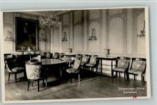 68723 W6830 Schwetzingen - Schloß Innenaufnahme Speisesaal Kronleuchter