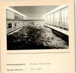 25761 W2242 Büsum FOTO KEINE AK Wellenbad Innenaufnahme Foto montiert auf Karton