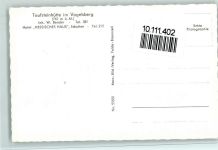 63679 W6479 Schotten , Hess - Taufsteinhütte im Vogelsberg