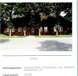 25938 W2270 Oevenum FOTO KEINE AK Friesenhaus Hark Roeloffs Einzelhaus Foto montiert auf Karton