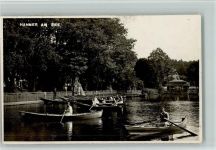 Hamr na Jezere Hammer am See 1936 Foto AK Am See, Ruderboote - Verleih AK