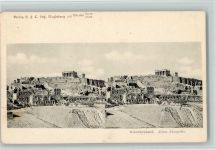 Athen Athenes um 1900 - Verlag Voß Nr. 897 - Akropolis AK Stereobild