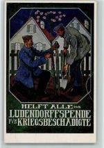 Ludendorffspende Nr. 4 AK Ludendorff 1918