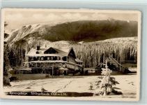 1939 Foto AK Schlingelbaude im Winter AK