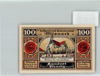 19322 O2901 Bad Wilsnack - Notgeld Kirche Bischof