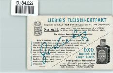 Der Fächer in Persien, Volkstypen - Sammelbild Liebig Fächer