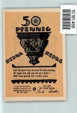 19217 O2732 Rehna - Notgeld Reutergeld