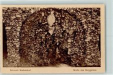 W7107 Bad Friedrichshall Salzwerk Kochendorf , Grotte des Berggeistes AK Salzbergwerk 1918