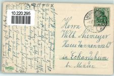 Geburtstag - Verlag Tannenzweig 3400 AK Hufeisen 1912 Prägedruck