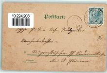 Gruss aus Engel Marienkäfer Glücksklee Gedicht Marienkäfer 1900 Lithographie