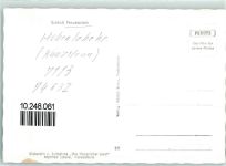 74632 W7113 Neuenstein , Württ - Rückseite mit Abschürfungen bzw Kleberesten Schloss