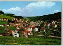 78148 W7741 Gütenbach - Rückseite mit Abschürfungen bzw Kleberesten
