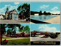 38690 W3387 Vienenburg - Rathaus Schwimmbad Stadthalle Hauptschule