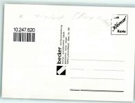 49536 W4543 Lienen , Westf - Rückseite mit Abschürfungen bzw Kleberesten Schwimmbad
