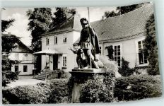 29473 W3139 Göhrde Gebrauchsspuren Rückseite mit Abschürfungen und Kleberesten dadurch Scan verzogen Heimvolkshochschule Ehem. Jagdschloss der Hohenzollern