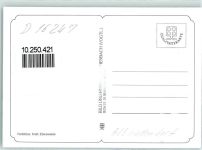 16247 O1301 Althüttendorf - Rückseite mit Abschürfungen bzw Kleberesten