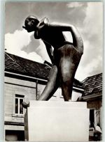 Eupen - Der Clown Statue du Pierrot