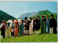 Volkstrachten Kleinwalsertal Trachten Österreich