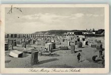 Misdroy Miedzyzdroje - Strand an der Seebrücke
