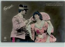 Serie 295-5 Geisha Fächer AK Operette 1913 Foto AK