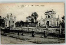 Hanoi 1930 - Route de Sinh-Tü - Pagode de Confucius AK