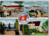 22880 W2000 Schulau - Dampfer Hamburger Stadtflagge