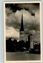 Tallinn Reval Foto AK Stadtmauer