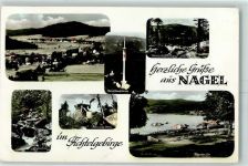 95697 W8591 Nagel , Oberfr - Rundfunkturm Kösseine Nageler See Gregnitztal