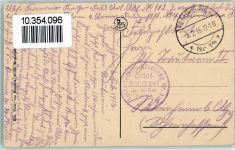 Dixmude Dixmont / Diksmuide 1916 - Feldpost WK I
