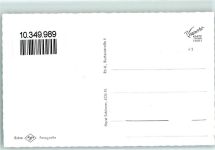 47495 W4134 Rheinberg - Rückseite mit Abschürfungen bzw Kleberesten Wohnsiedlung