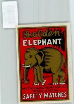 Golden Elephant Etikett