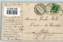 Verlag EAS Neujahr Dienstmädchen AK Schornsteinfeger 1907 Folienkarte / Lackkarte