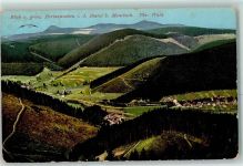 98693 O6313 Manebach 1916 - Blick v. grossen Hermannstein in das Ilmtal