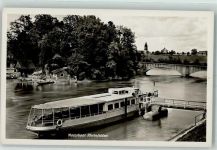 79618 W7888 Rheinfelden , Baden - Motorboot