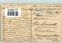Tournai 1917 - Justizgebäude Feldpost WK I
