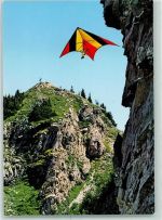 W8964 Nesselwang Drachenflieger an der Alpspitze AK Paragleiten