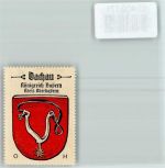 85221 W8060 Dachau - Vignette Wappen Kaffee Hag ca 1920-1940