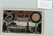 29229 W3100 Winsen Aller - Notgeld