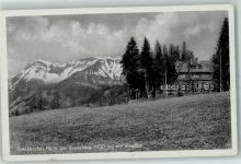 Josef Speckbacher Hütte - am Kreuzberg mit Raxalpe Hüttenstempel
