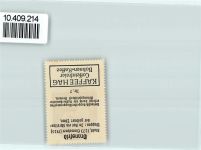 37127 W3402 Dransfeld - Vignette Wappen Kaffee Hag ca 1920-1940