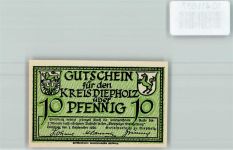 49356 W2840 Diepholz - Notgeld Gänse
